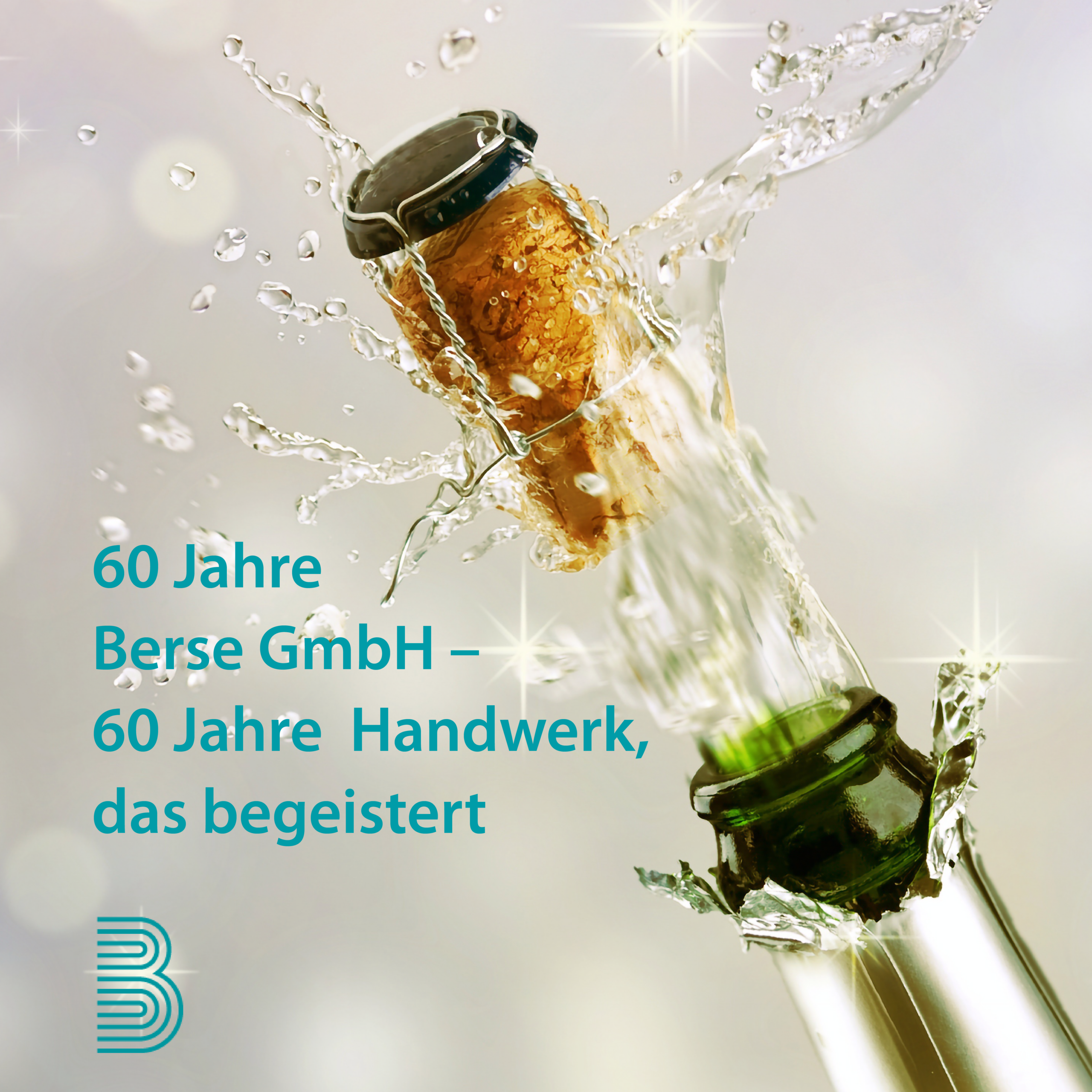 2022_08_berse_insta_kachel Korken der aus einer Sektflasche knallt.