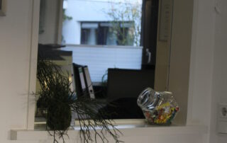 Fenster im Büro der Berse GmbH.