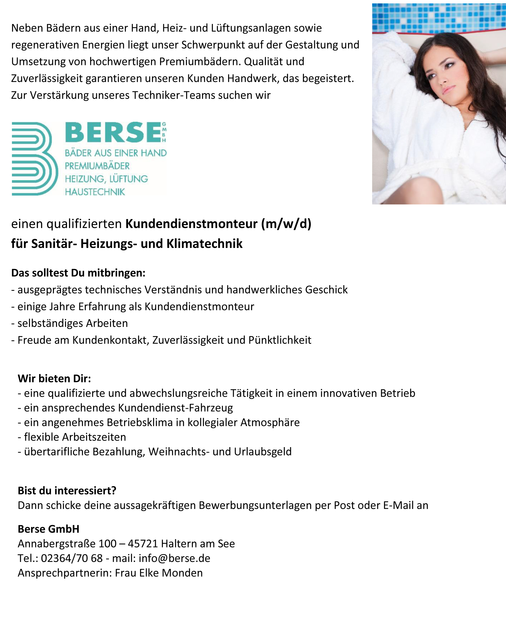 stellenanzeige_jan19 Stellenanzeige der Firma Berse.