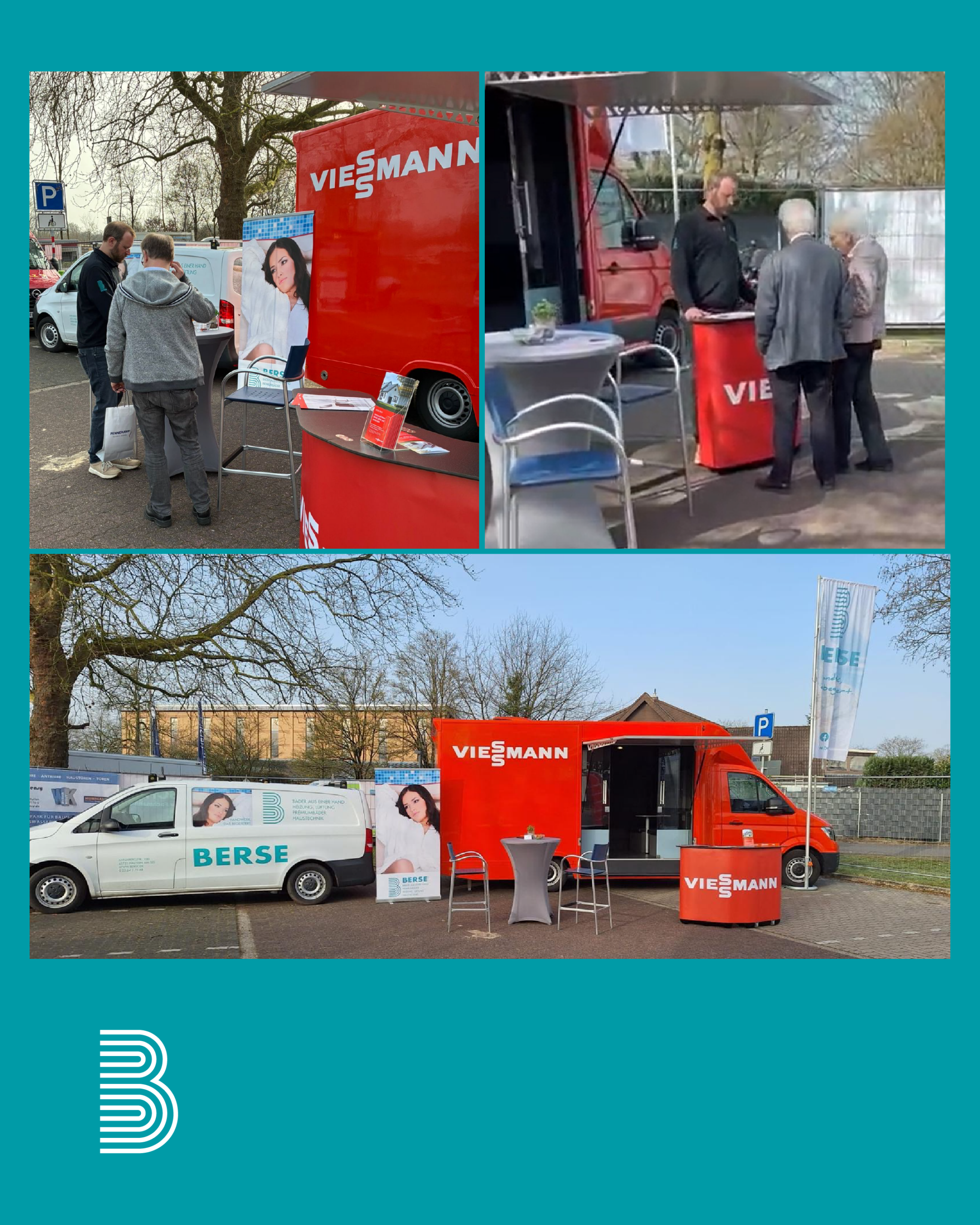 Die Firma Berse auf der Handwerker-Messe in Haltern.